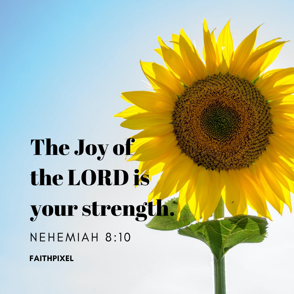 The Joy Of The Lord Is Your Strength
