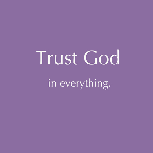 Trust God-2