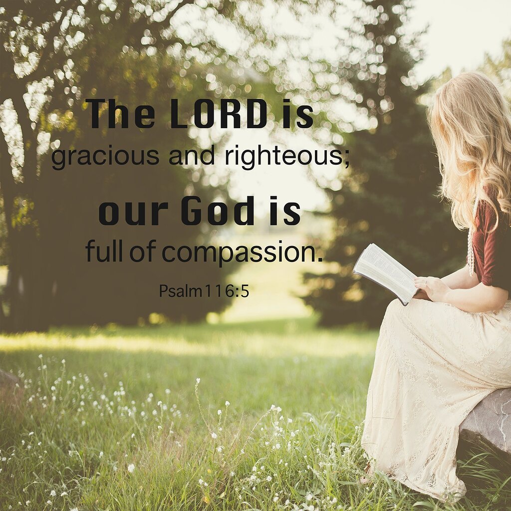 The LORD Is Gracious And Righteous Our God Is Full Of Compassion The 