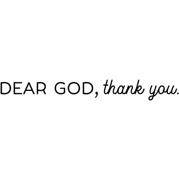 thank you god for everything